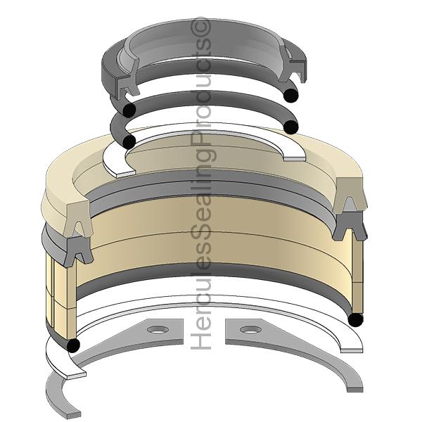 Toyota 04651-20133-71 Kit de sellos