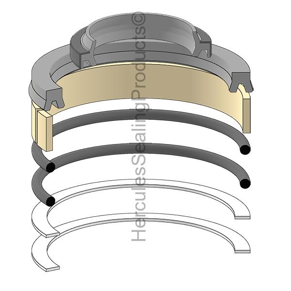 Toyota 04651-20185-71 Kit de sellos