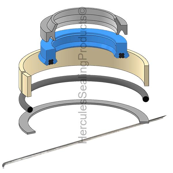 Toyota 04653-U2010-71 Kit de sellos