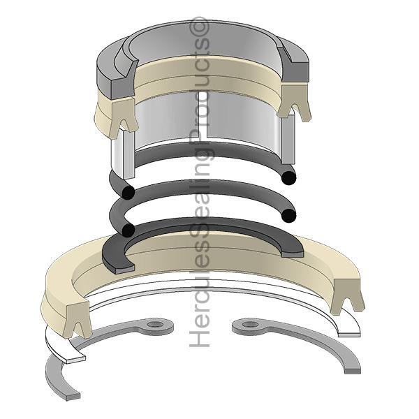 Toyota 04654-U3010-71 Kit de sellos