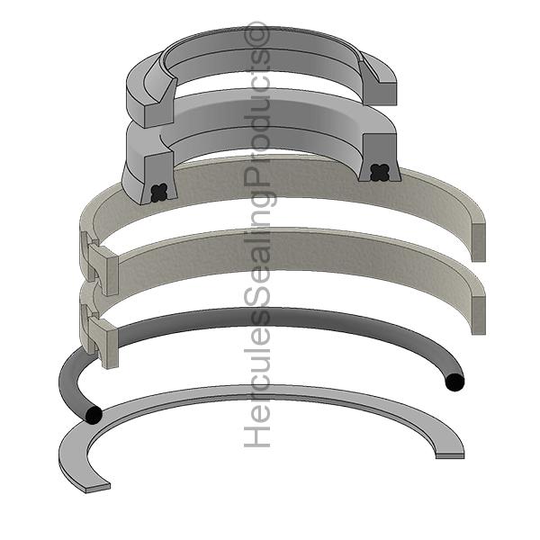 Terex 3307Sc Kit de sellos