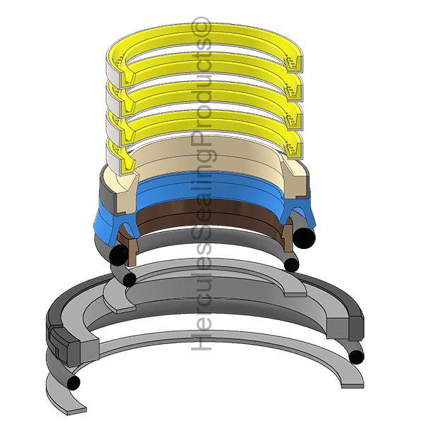 Volvo 11707029 Kit de sellos