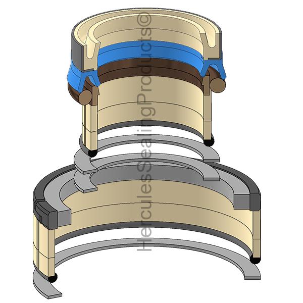 Volvo 15154575 Kit de sellos
