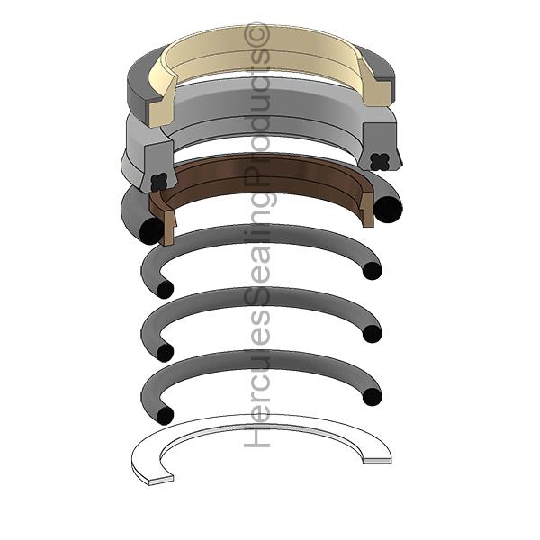 Yutani 2438U897R100 Seal Kit