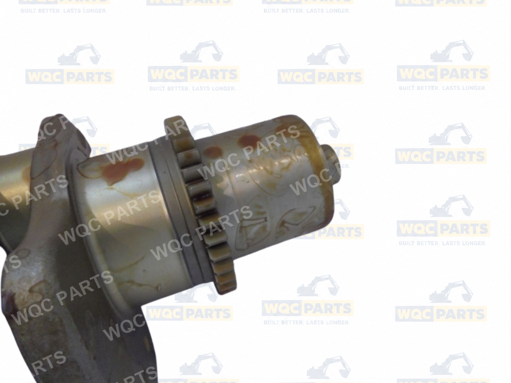 Komatsu 6754-32-1331 vilebrequin + 2 engrenages — 12