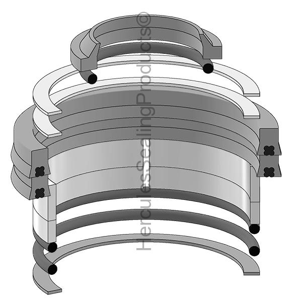Allis-Chalmers 4906087 Kit de sellos