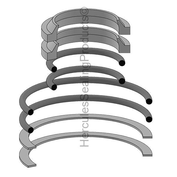 Allis-Chalmers 4908980 Kit de Sellos