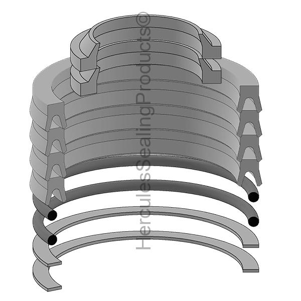 Allis-Chalmers 4911398 Kit de Sellos