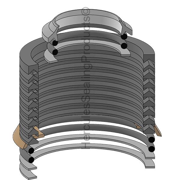 Allis-Chalmers 4992855 Kit de sellos