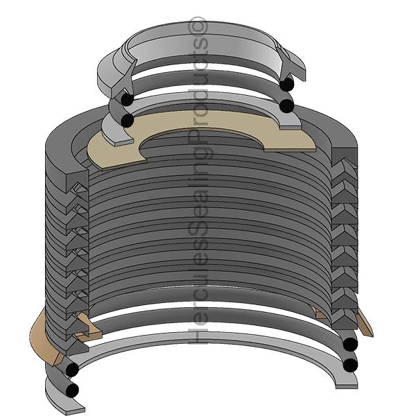 Allis-Chalmers 4993661 Kit de sellos