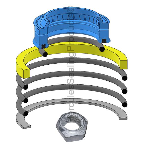 Bobcat 6589786 Kit de Sellos