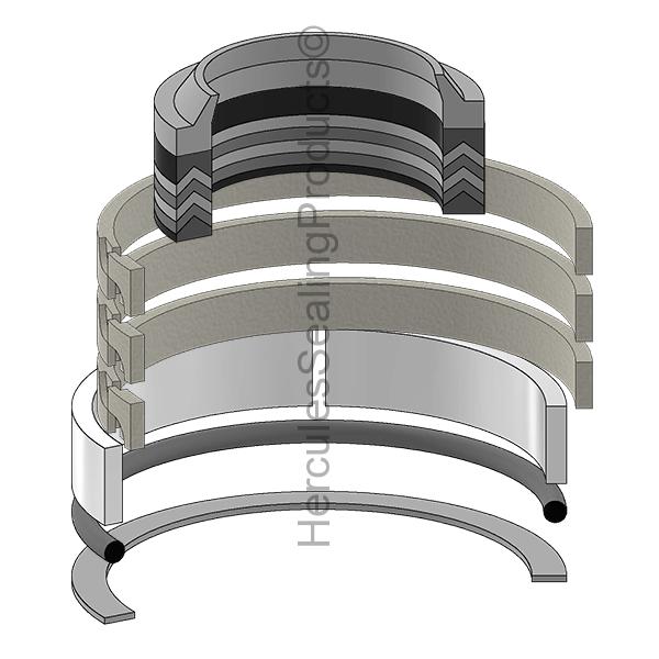 Custom Hoists Sk-6-54 Kit de Sellos
