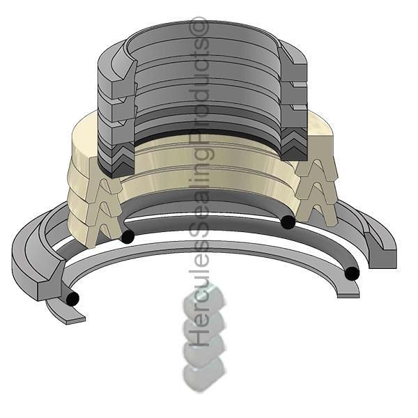 Clark Lift-Trucks 1811315-E Kit de sellos
