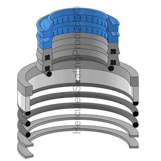 Clark Lift-Trucks 918886 Seal Kit