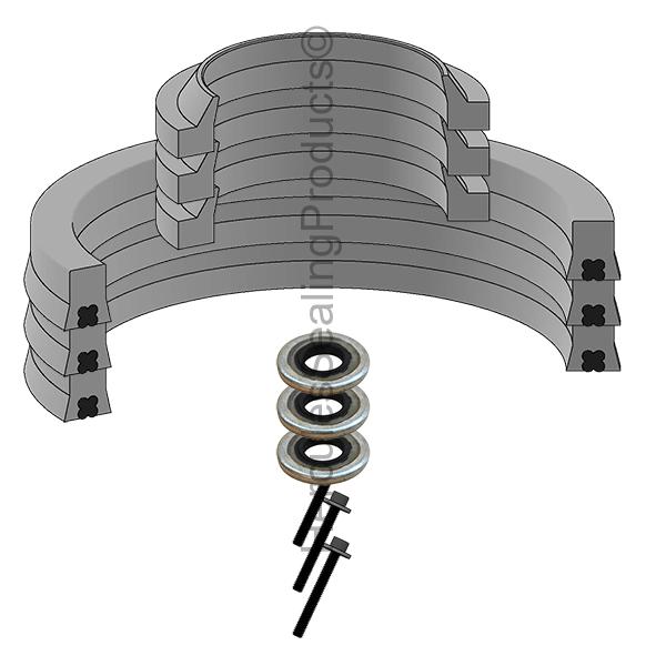 Crown Lift Trucks 101336 Kit de Sellos