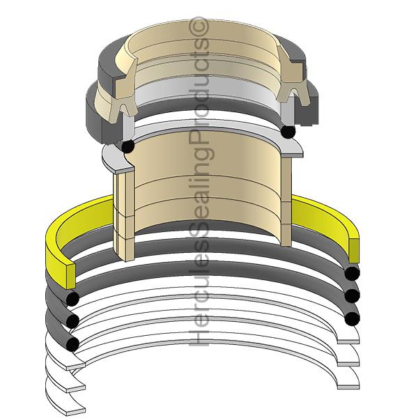 Caterpillar 0967799 Kit de sellos
