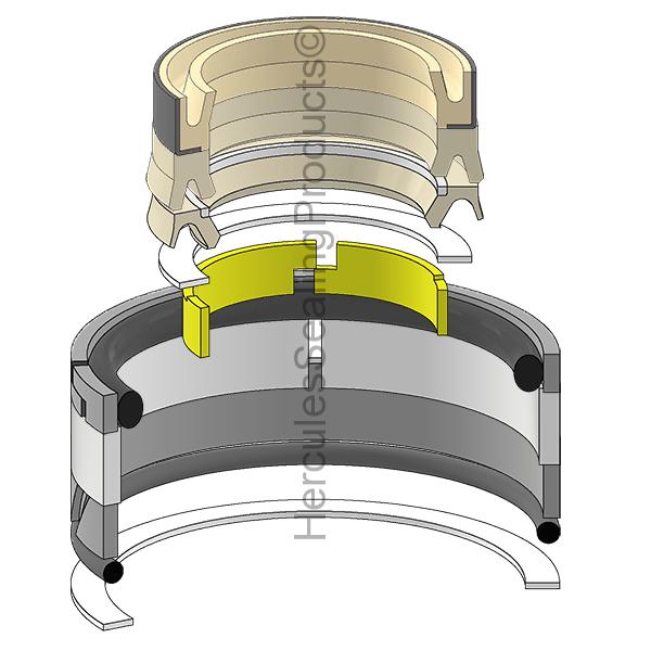 Caterpillar 1184024 Kit de sellos