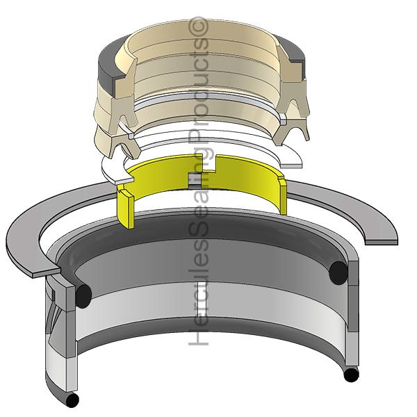 Caterpillar 1247008 Kit de sellos