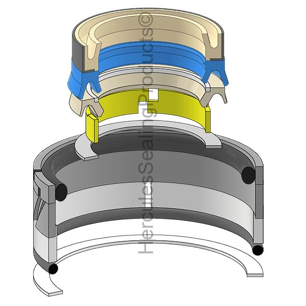 Caterpillar 1247009 Kit de Sellos