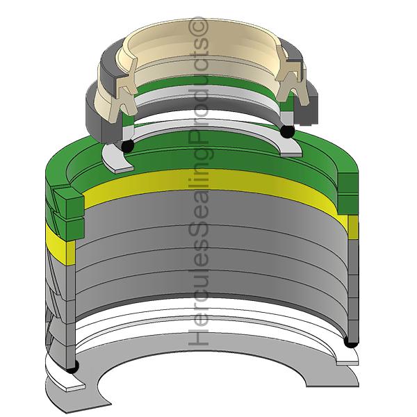 Caterpillar 1261887 Kit de sellos