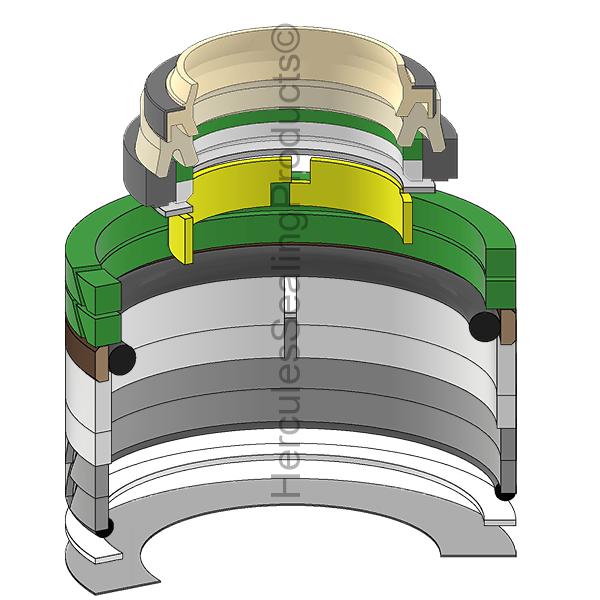 Caterpillar 1261937 Kit de sellos