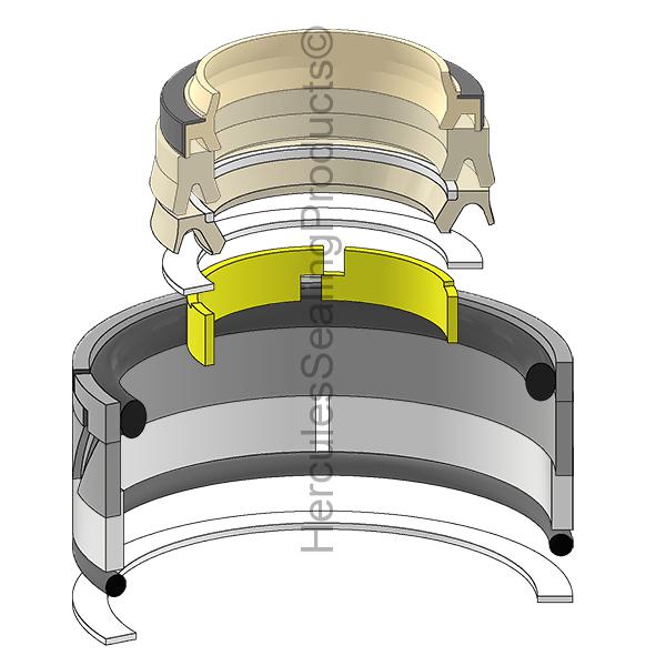 Caterpillar 1289278 Kit de sellos