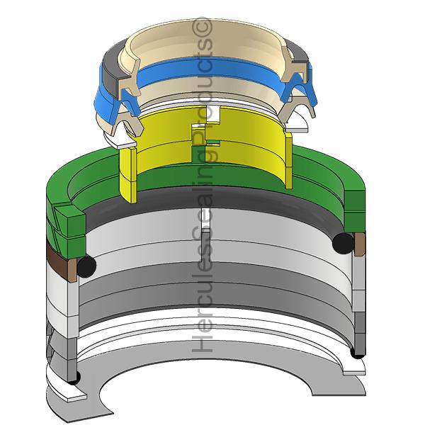 Caterpillar 1505833 Kit de sellos