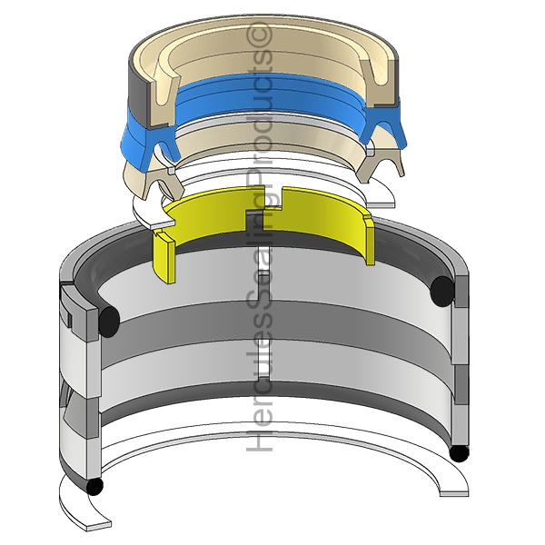 Caterpillar 1588926 Kit de sellos
