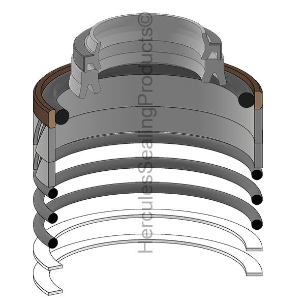 Caterpillar 1637006K Kit de sellos