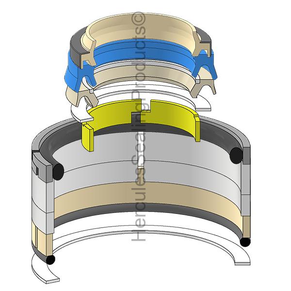 Caterpillar 1659419 Kit de sellos