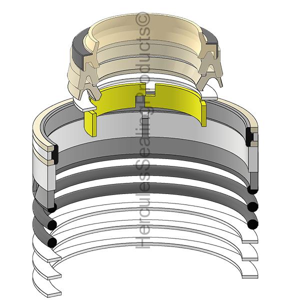 Caterpillar 1697827 Kit de Sellos