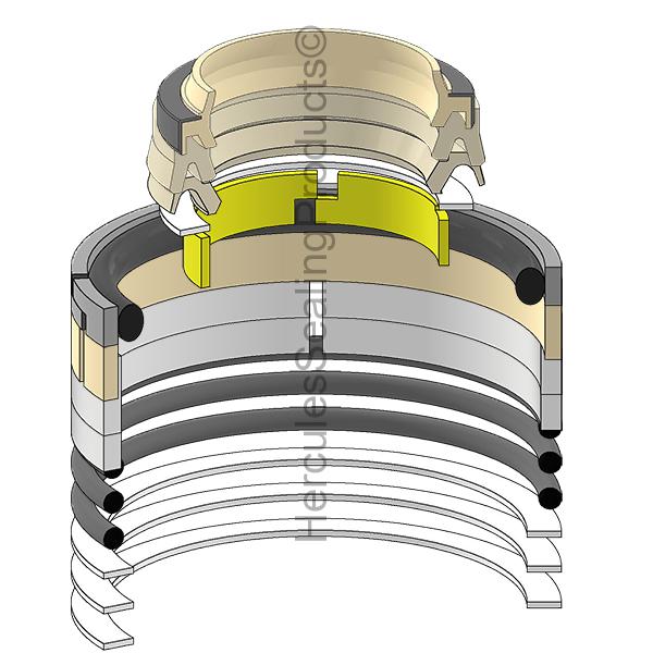 Caterpillar 1697836 Kit de Sellos