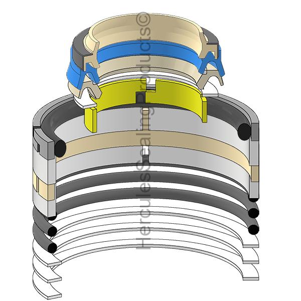 Caterpillar 1709937 Kit de sellos