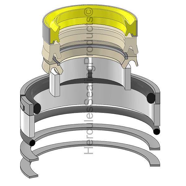 Caterpillar 1721693 Kit de sellos