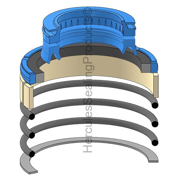 Caterpillar 1728486 Kit de sellos