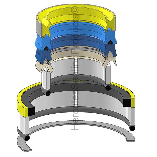 Caterpillar 1807208 Kit de sellos