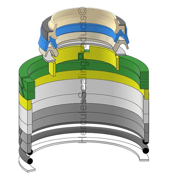 Caterpillar 1850223 Kit de sellos