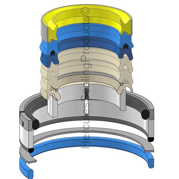 Caterpillar 1857685 Kit de sellos