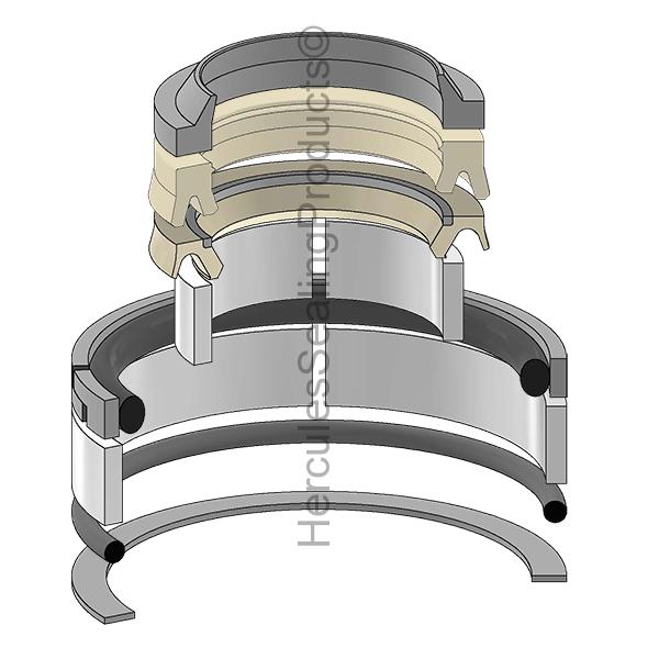 Caterpillar 1864327 Kit de sellos