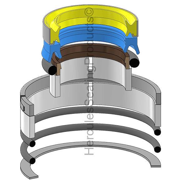Caterpillar 1864381 Kit de Sellos