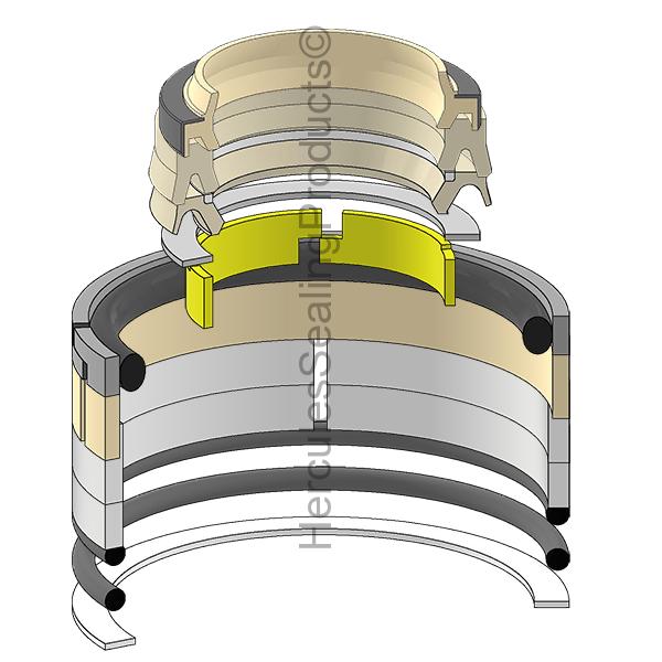 Caterpillar 1884219 Kit de Sellos