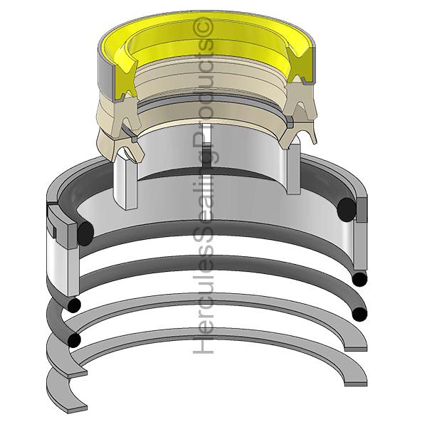Caterpillar 1895371 Kit de sellos