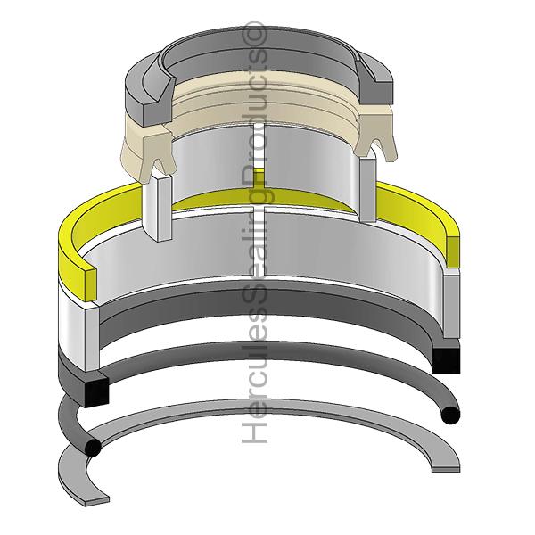 Caterpillar 1915027 Kit de sellos