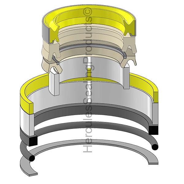 Caterpillar 1935427 Kit de sellos