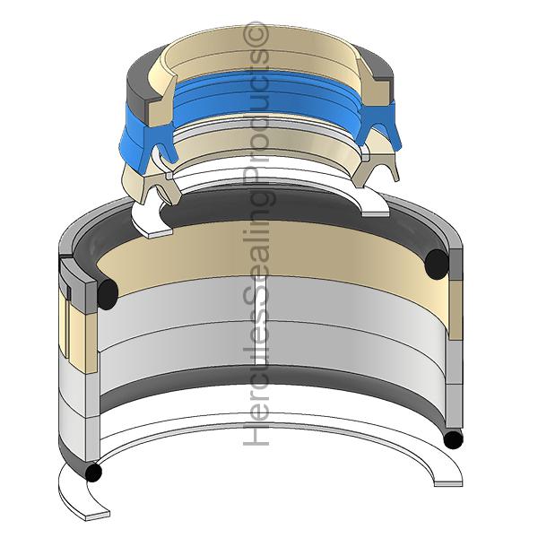 Caterpillar 2089504 Kit de sellos