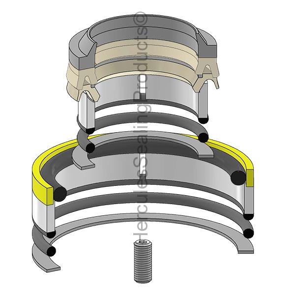 Caterpillar 2107087K Kit de sellos