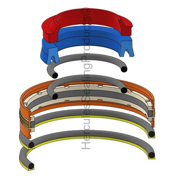 Caterpillar 3704117 Kit de sellos