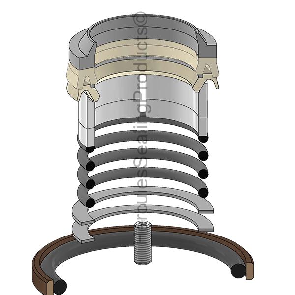 Caterpillar 4158260 Kit de sellos