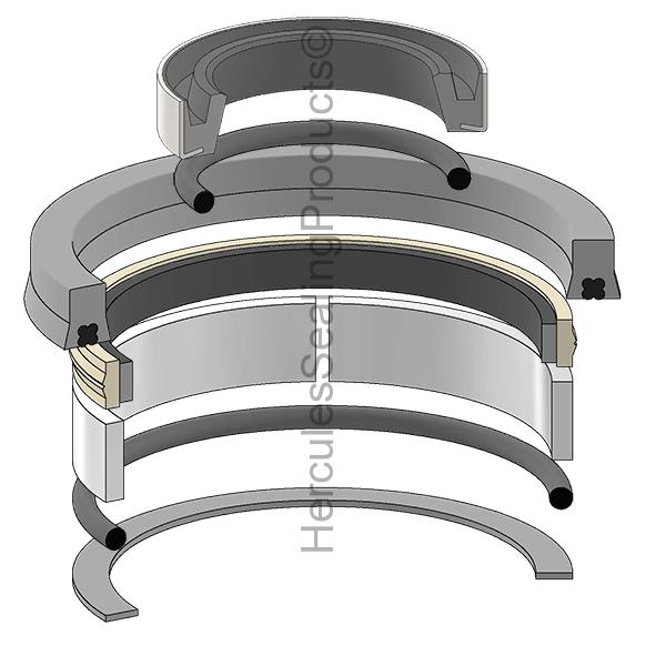 Caterpillar 4555441 Kit de Sellos