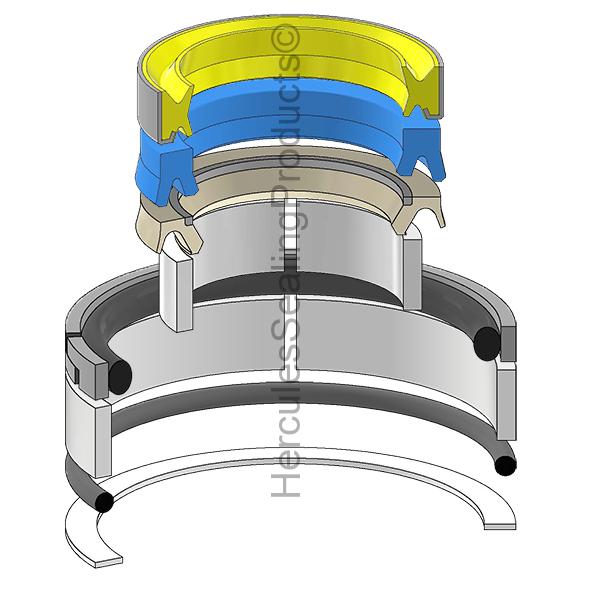 Caterpillar 4576093 Kit de sellos